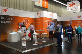 The 3P booth at Powtech 2019